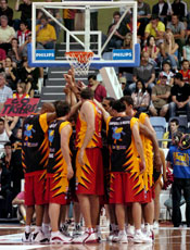 Tigers Huddle