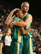 Patrick Mills and Mark Worthington