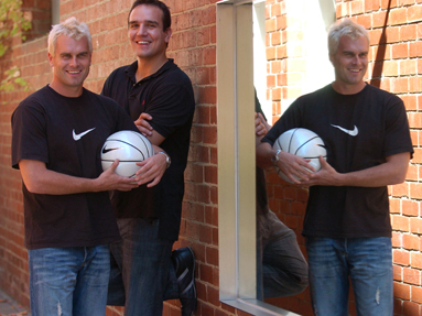 Frank Drmic and Shane Heal at Cowan