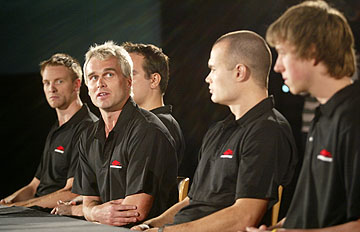 The guys, South Dragons presser
