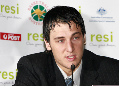 Andrew Bogut, at the press conference