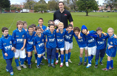 Matt Burston at Maccabi Soccer Club