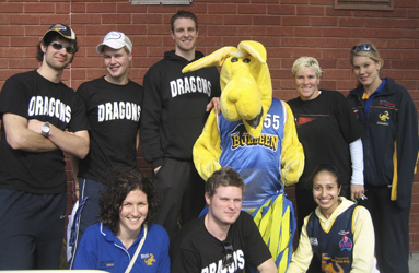 South Dragons at Bulleen Boomers