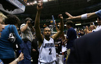 Fisher stars in Jazz win